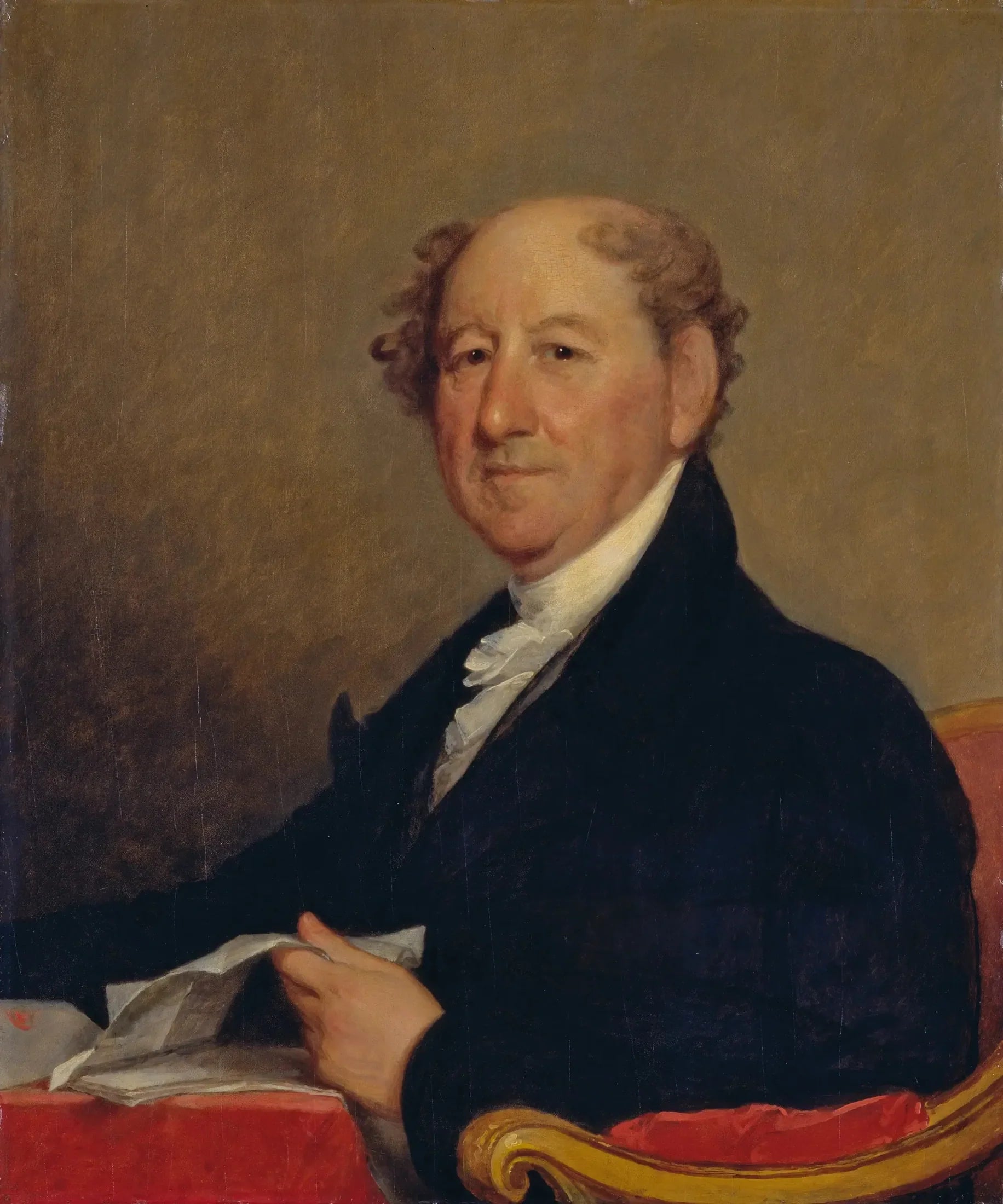 Portrait de Rufus King - Gilbert Stuart image 1 copie peinte à la main à l’huile