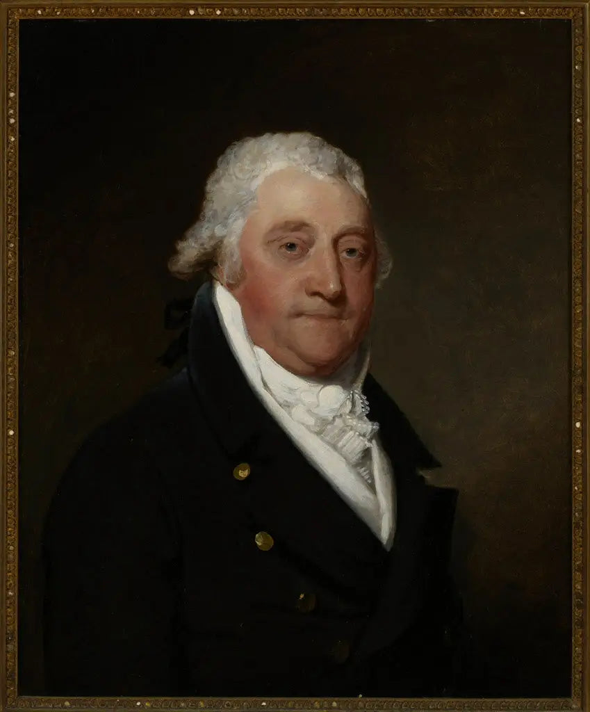 Portrait de Samuel Dunn - Gilbert Stuart image 1 reproduction de peinture à l’huile