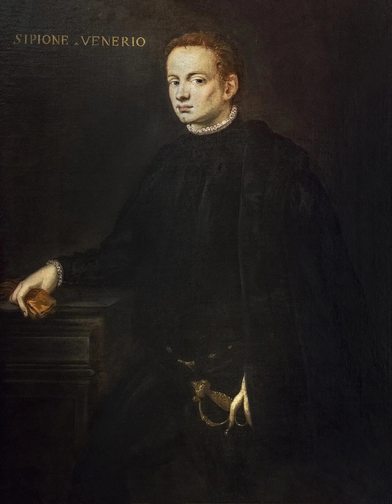 Portrait de Scipion Vénério - Jacopo Tintoretto image 1 copie de tableau peinte à la main