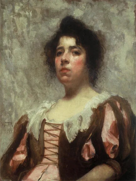 Portrait de Senhora - Eliseu Visconti image 1 reproduction de peinture à l’huile