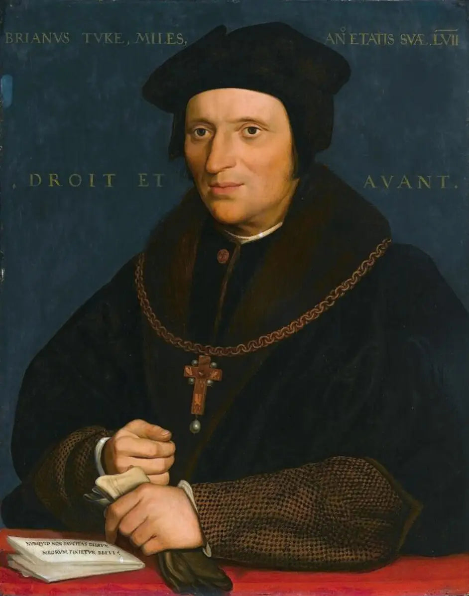 Portrait de Sir Bryan Tuke - Hans Holbein le Jeune image 1 copie peinte à la main à l’huile