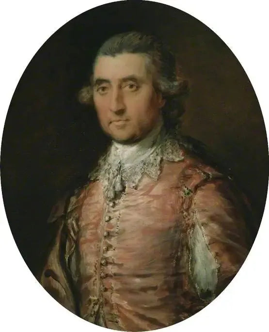 Portrait de Sir Charles Holte (1721-1782) - Thomas Gainsborough image 1 reproduction artisanale de tableau