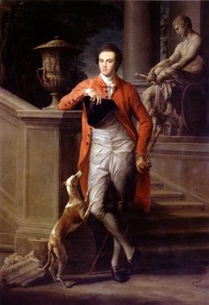 Portrait de Sir Henry Peirse - Pompeo Batoni image 1 tableau peint à l’huile sur toile