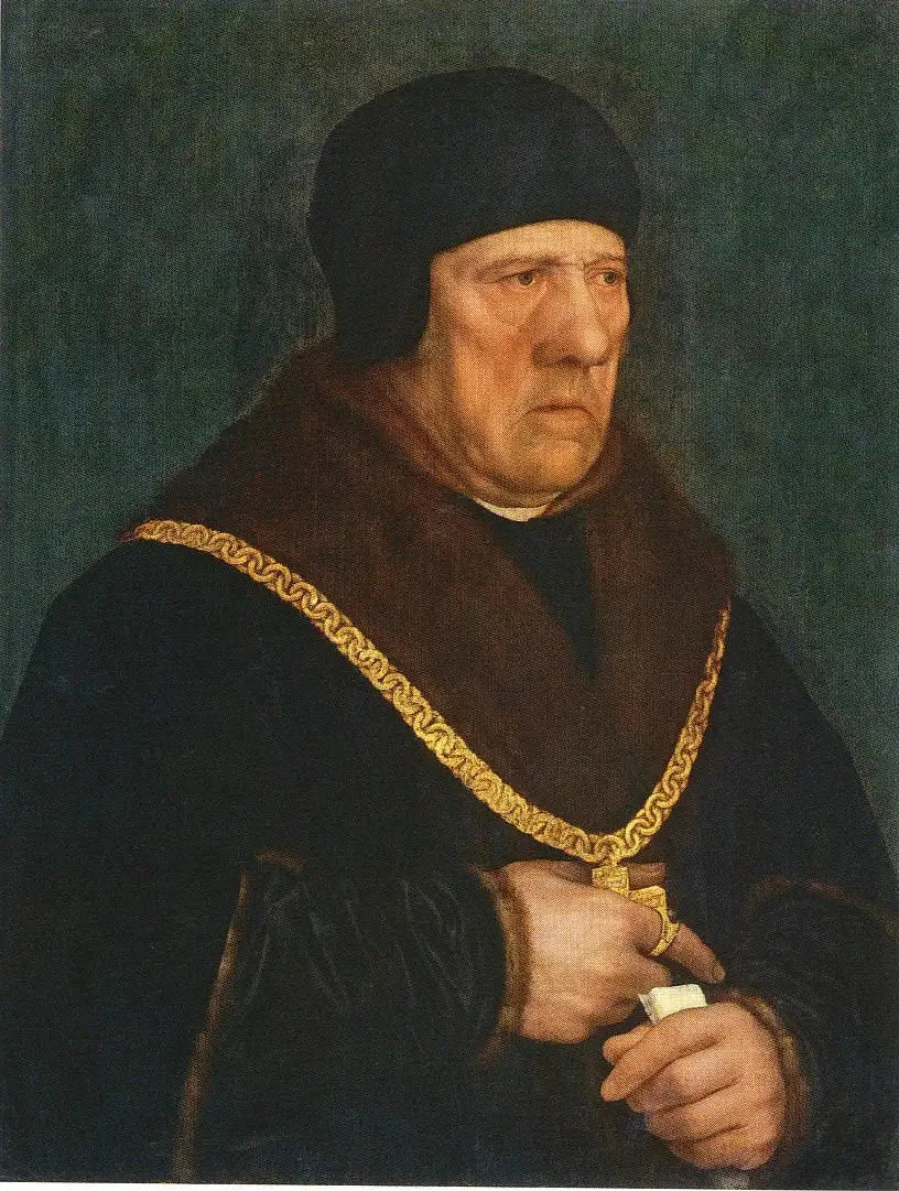 Portrait de Sir Henry Wyatt - Hans Holbein le Jeune image 1 reproduction de peinture à l’huile