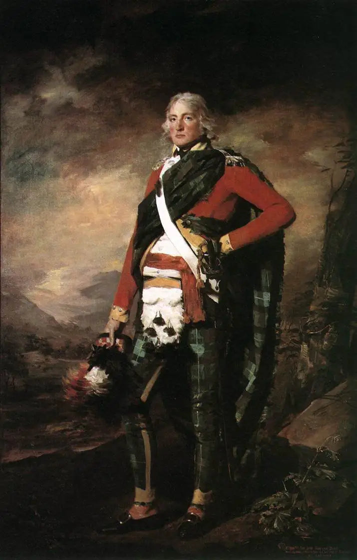 Portrait de Sir John Sinclair - Henry Raeburn image 1 reproduction d’œuvre d’art à l’huile