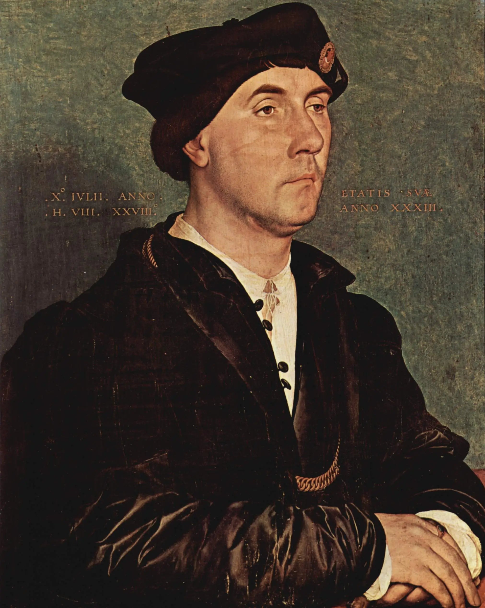 Portrait de Sir Richard Southwell - Hans Holbein le Jeune image 1 copie de tableau peinte à la main