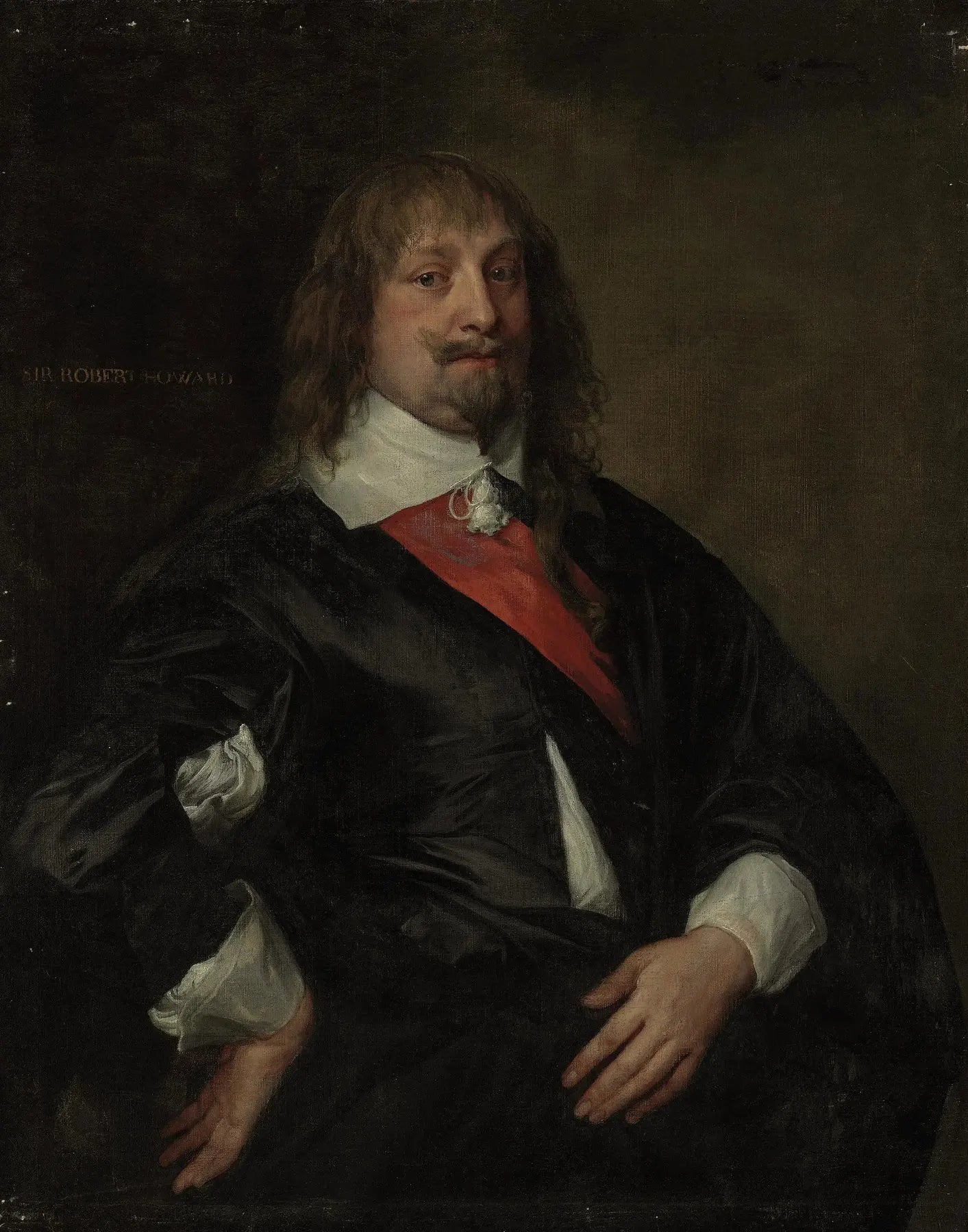 Portrait de Sir Robert Howard, K.B. (1626-1698) - Antoine van Dyck image 1 copie de tableau peinte à la main