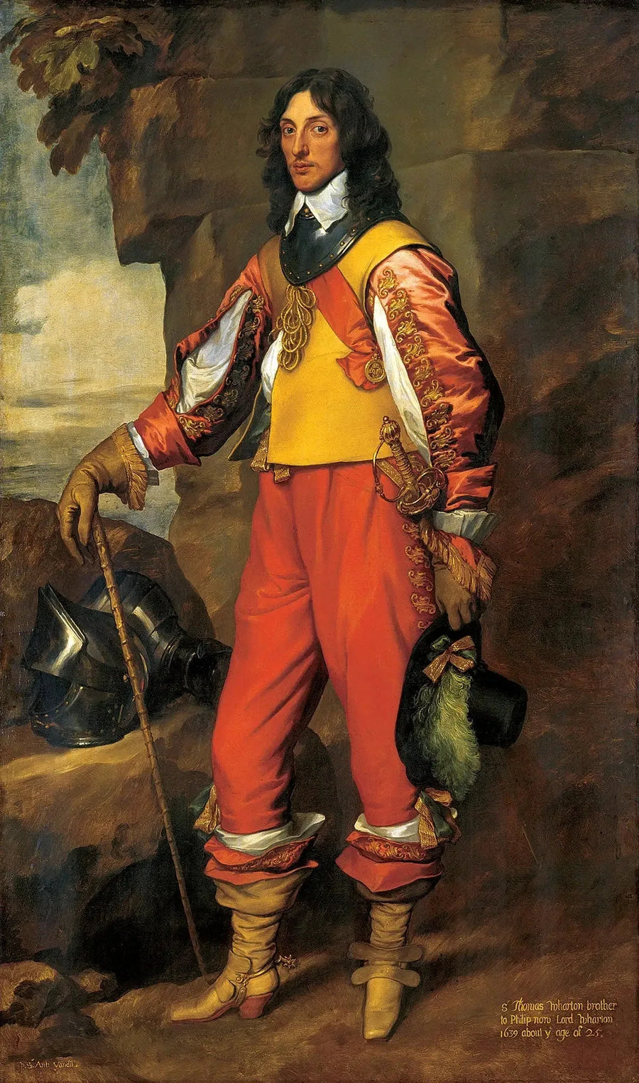 Portrait de Sir Thomas Wharton (1615-1684) - Antoine van Dyck