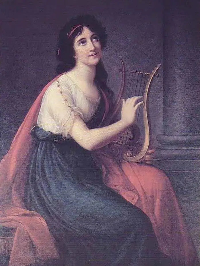 Portrait de Sophia Fries et Sappho - Élisabeth Vigée Le Brun