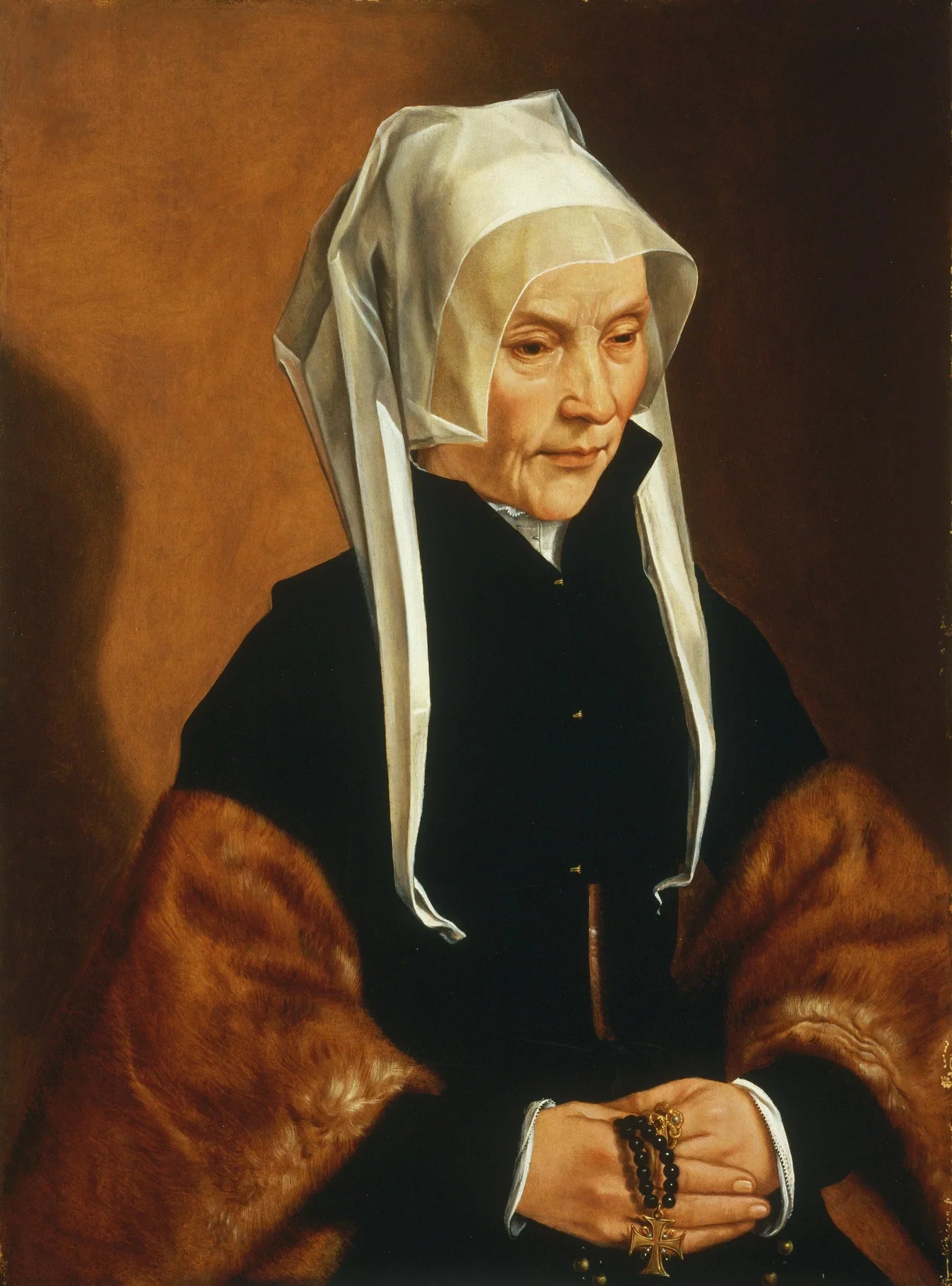 Portrait de Sophie van Amerongen - Maarten van Heemskerck image 1 reproduction de peinture à l’huile