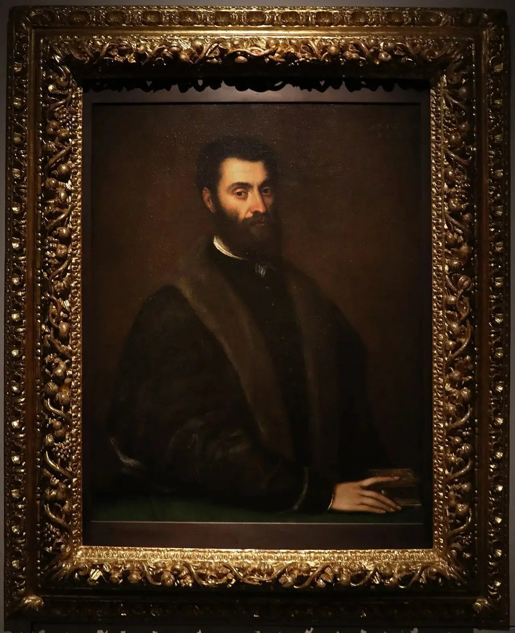 Portrait de Sperone Speroni - Titian image 2 copie de tableau peinte à la main