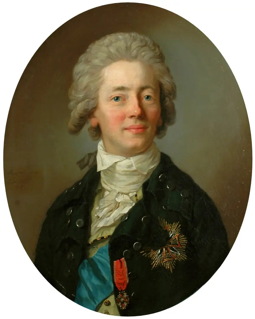 Portrait de Stanisław Kostka Potocki (1755-1821). - Anton Graff image 1 reproduction de peinture à l’huile