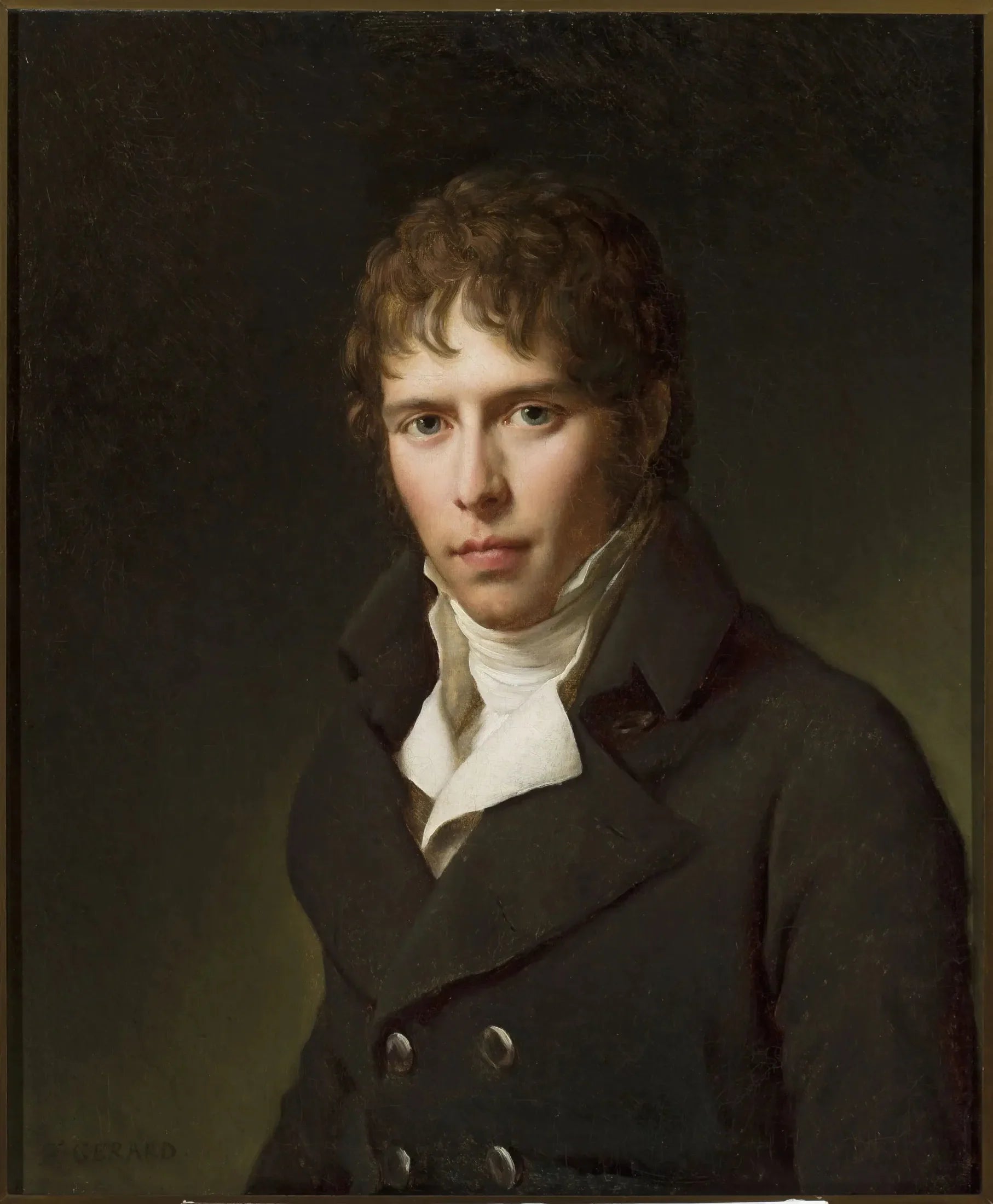 Portrait de Stanisław Mniszek. - François Gérard image 1 copie de tableau peinte à la main