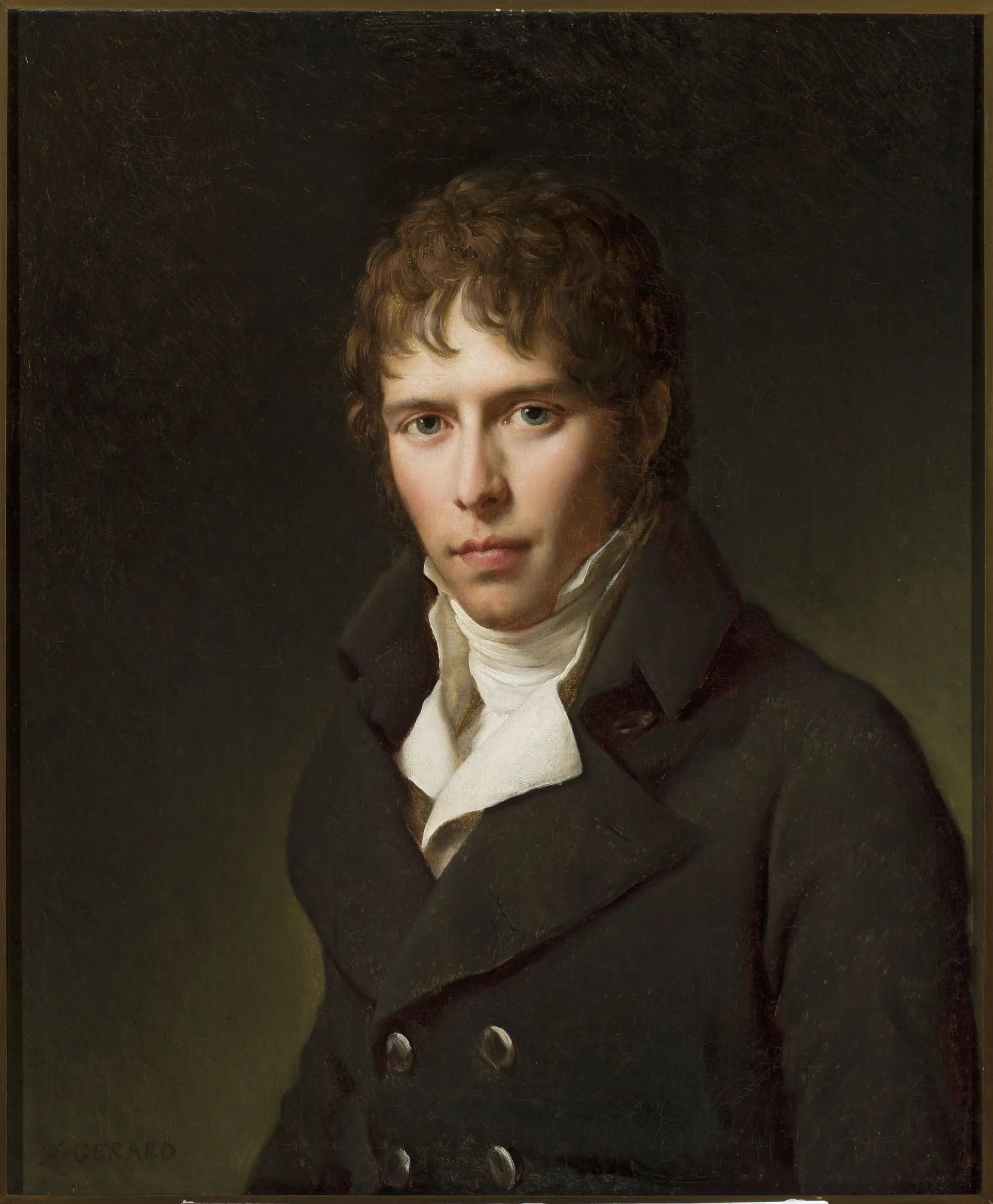 Portrait de Stanisław Mniszek. - François Gérard image 2 tableau peint à l’huile sur toile