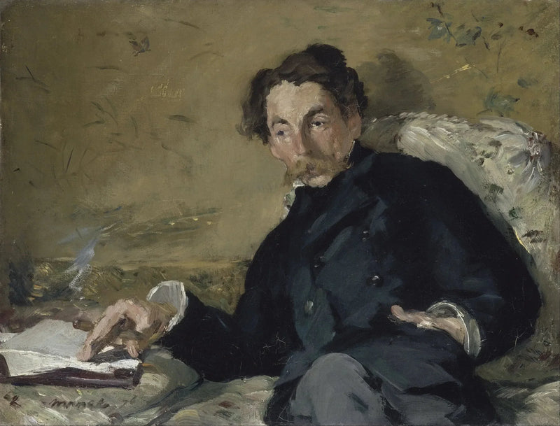 portrait de Stéphane Mallarmé - Édouard Manet