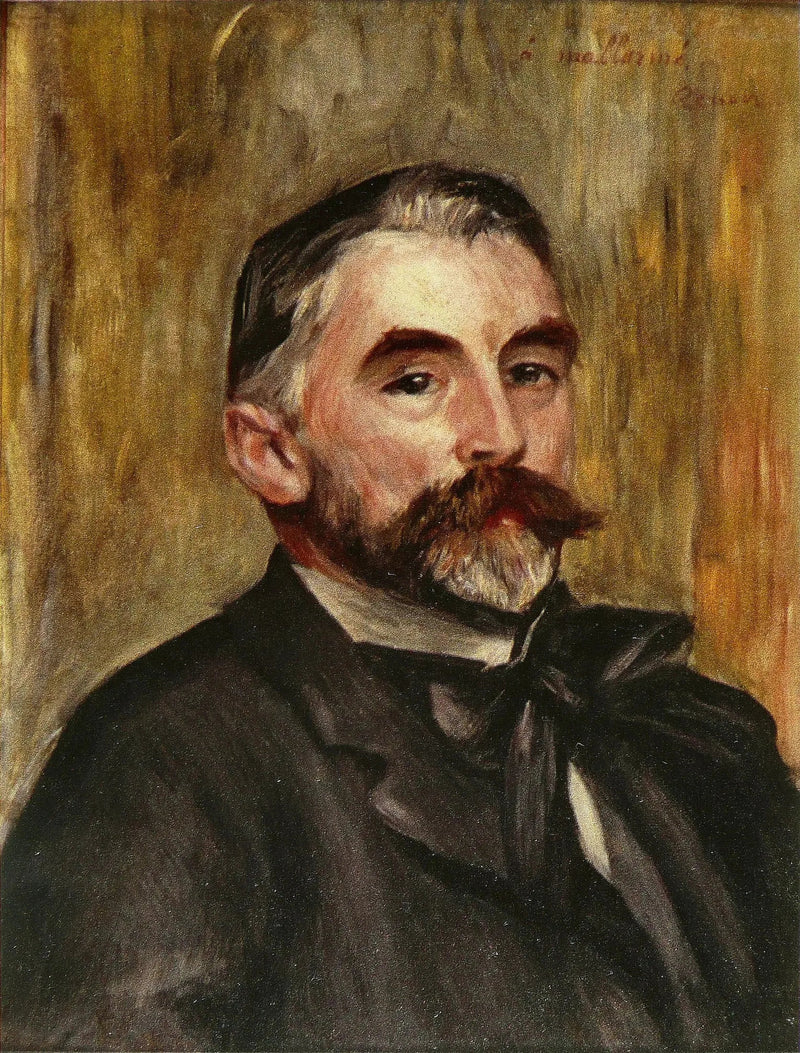 Portrait de Stéphane Mallarmé - Pierre-Auguste Renoir