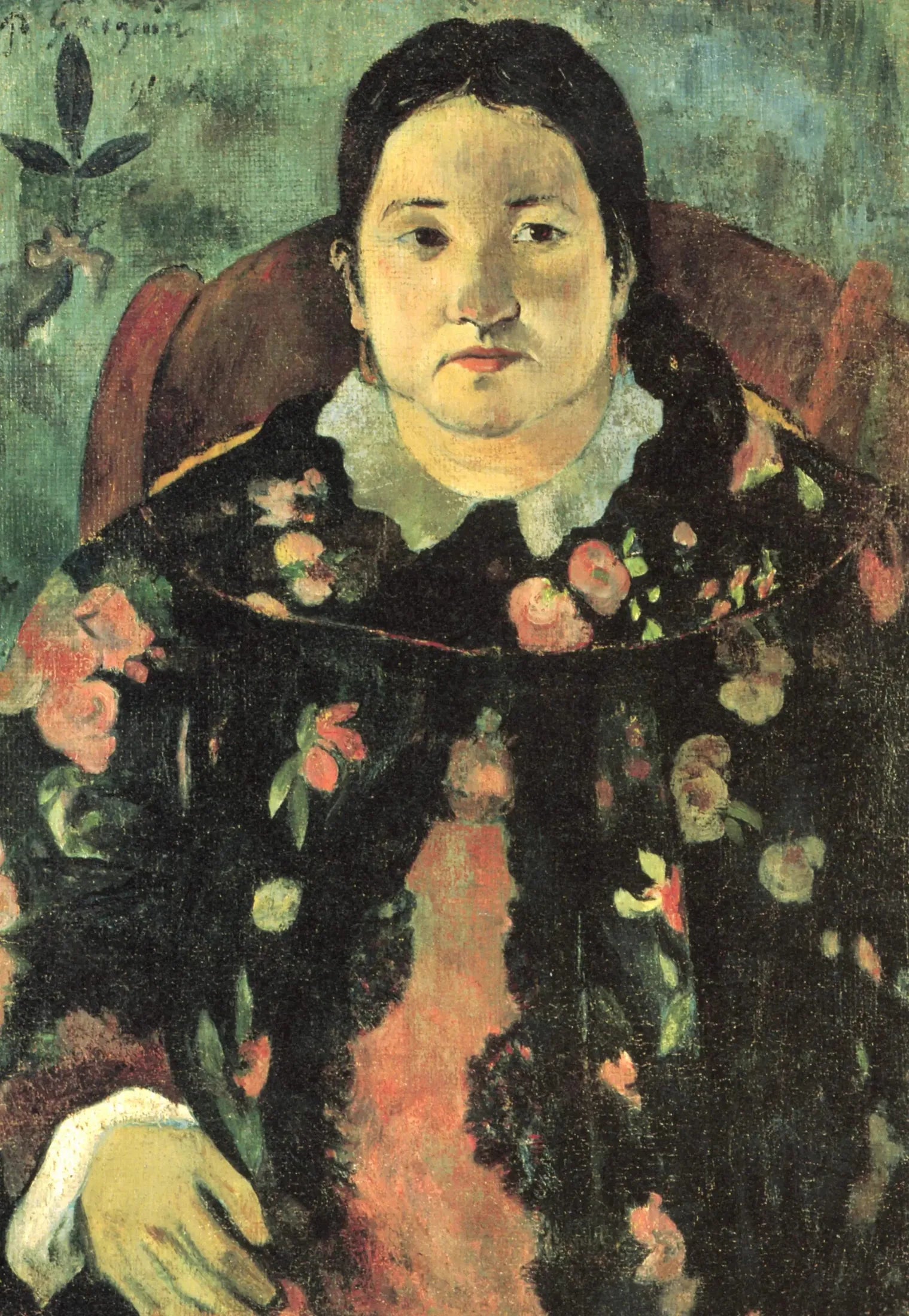 Portrait de Suzanne Bambridge - Paul Gauguin image 1 reproduction artisanale de tableau