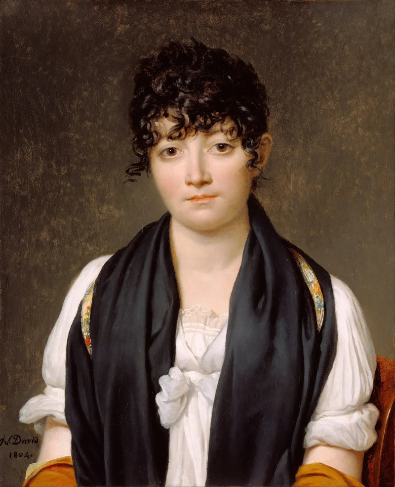 Portrait de Suzanne Le Peletier de Saint-Fargeau - Jacques-Louis David
