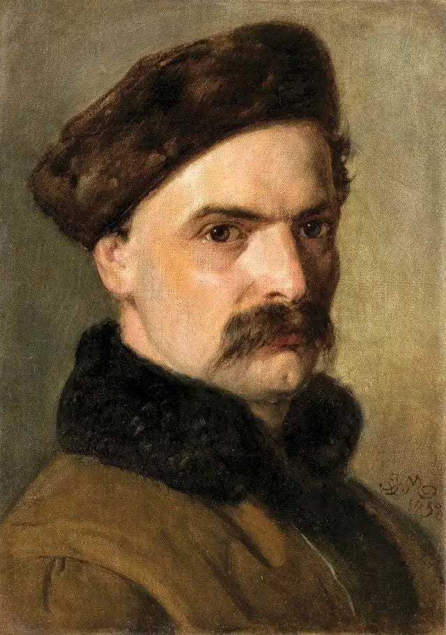 Portrait de Szymon Darowski - Jan Matejko image 1 copie de tableau peinte à la main