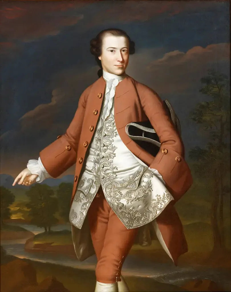 Portrait de Théodore Atkinson, Jr. (1737-1769) - John Singleton Copley image 1 copie peinte à la main à l’huile