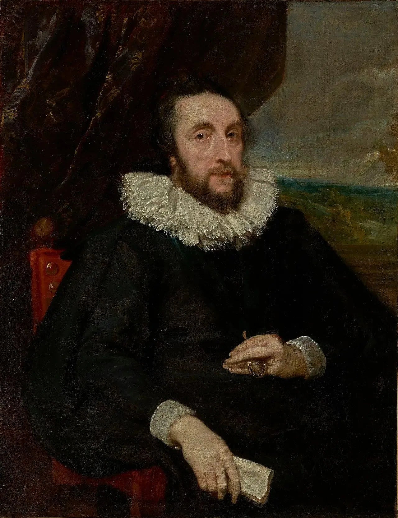 Portrait de Thomas Howard, 21e comte d'Arundel - Antoine van Dyck image 1 reproduction d’œuvre d’art à l’huile