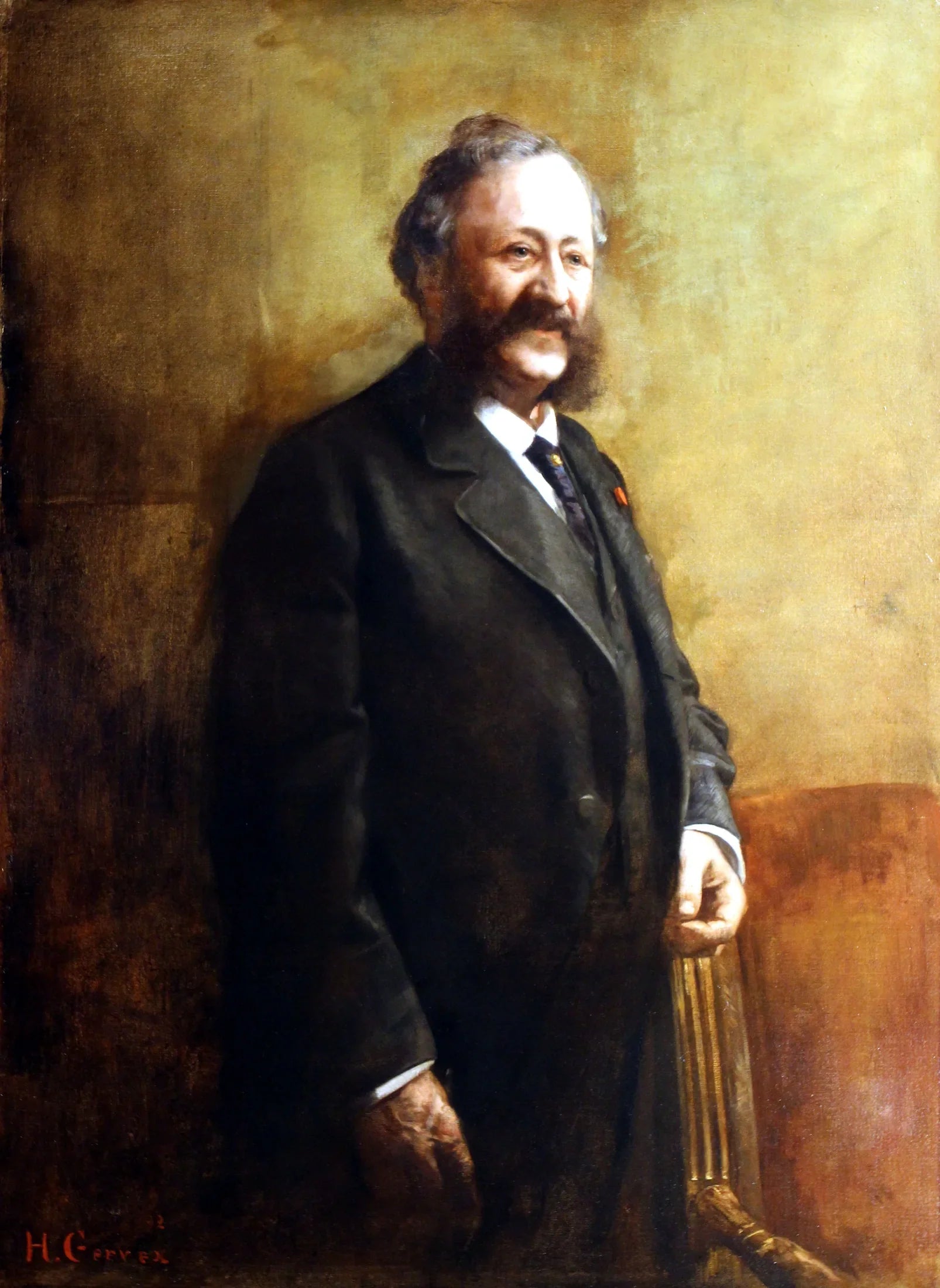 Portrait de Thomas W. Evans - Henri Gervex image 1 reproduction artisanale de tableau