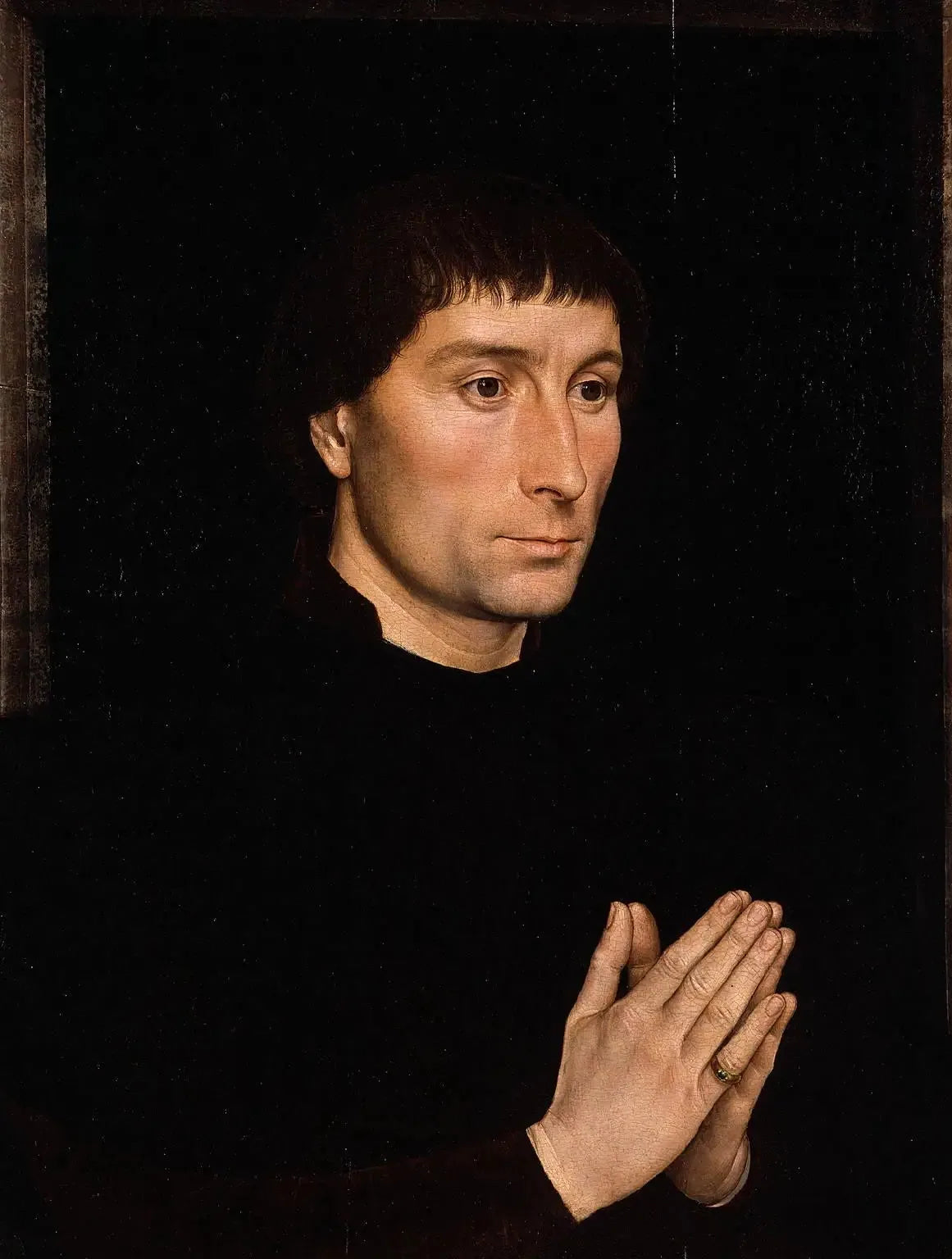 Portrait de Tommaso di Folco Portinari - Hans Memling image 1 reproduction d’œuvre d’art à l’huile