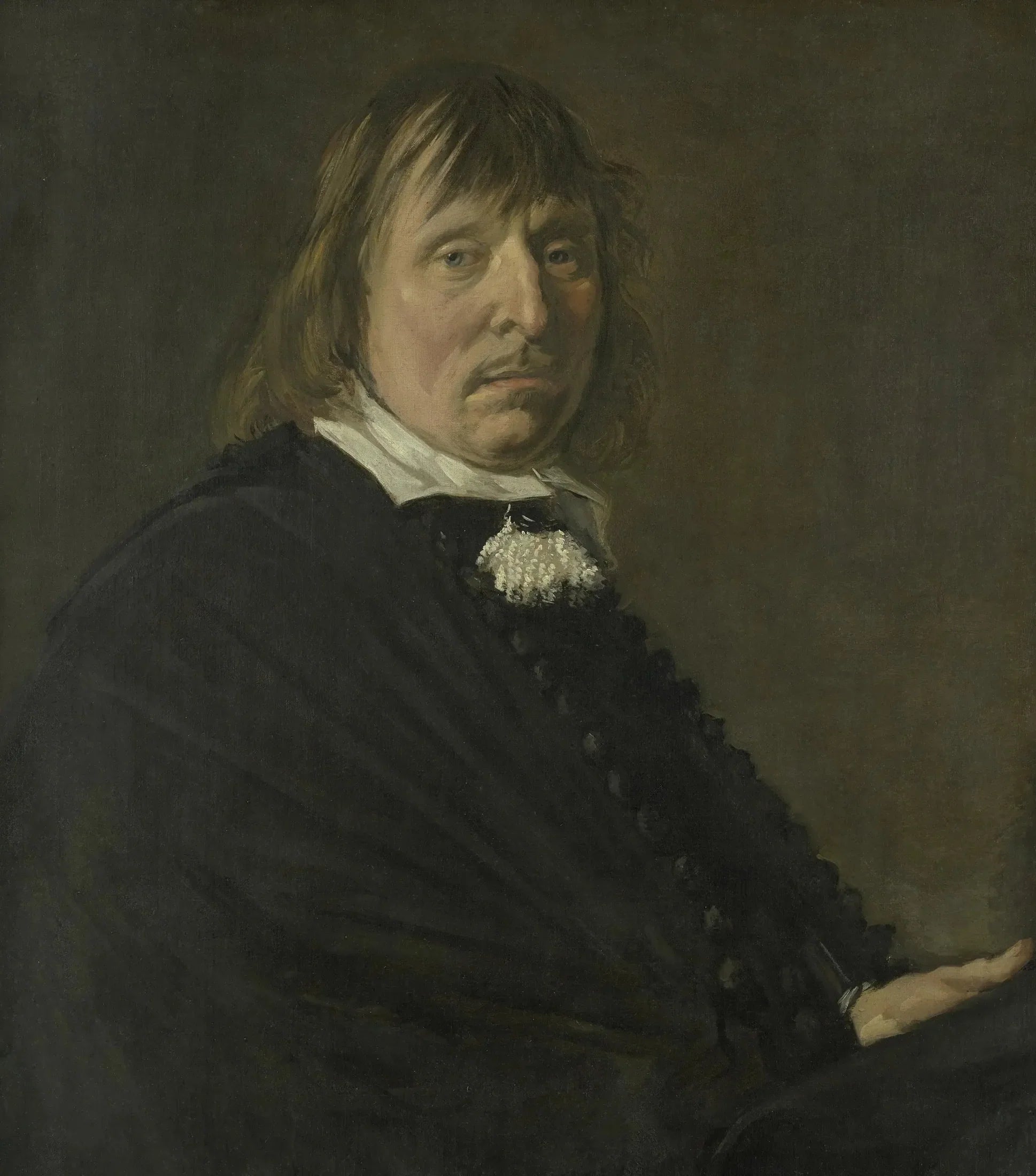 Portrait de Tyman Oosdorp - Frans Hals image 1 reproduction de peinture à l’huile