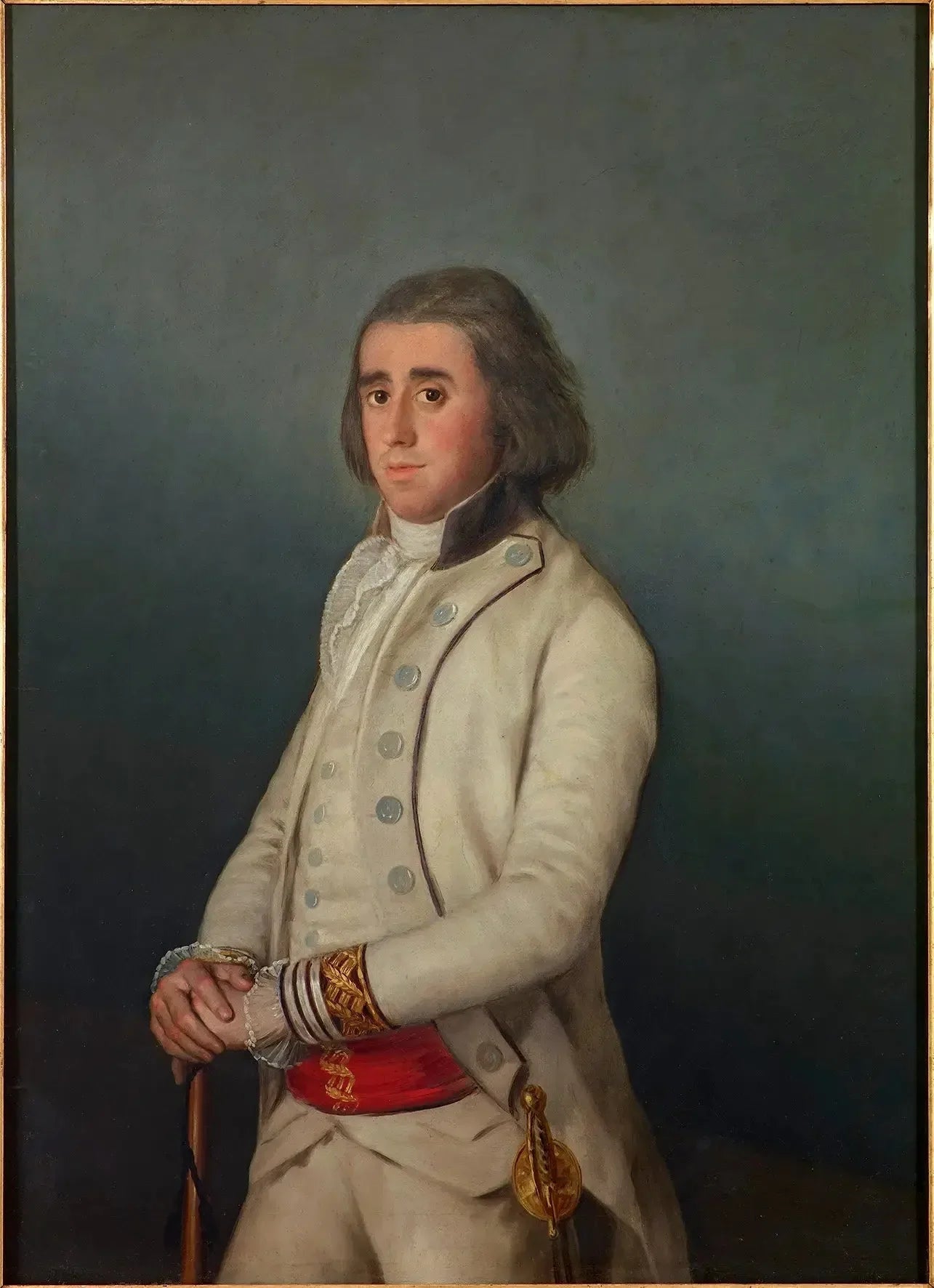 Portrait de Valentín Bellvís de Moncada y Pizarro - Francisco de Goya image 1 tableau peint à l’huile sur toile