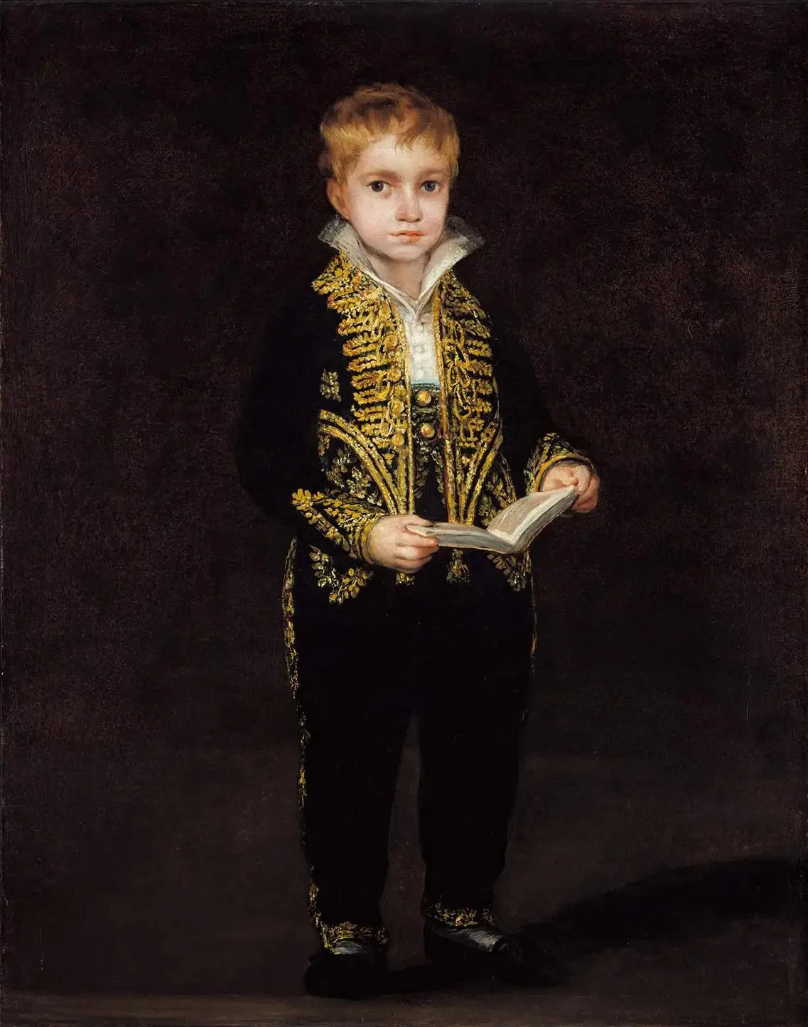 Portrait de Victor Guye - Francisco de Goya image 1 reproduction de peinture à l’huile