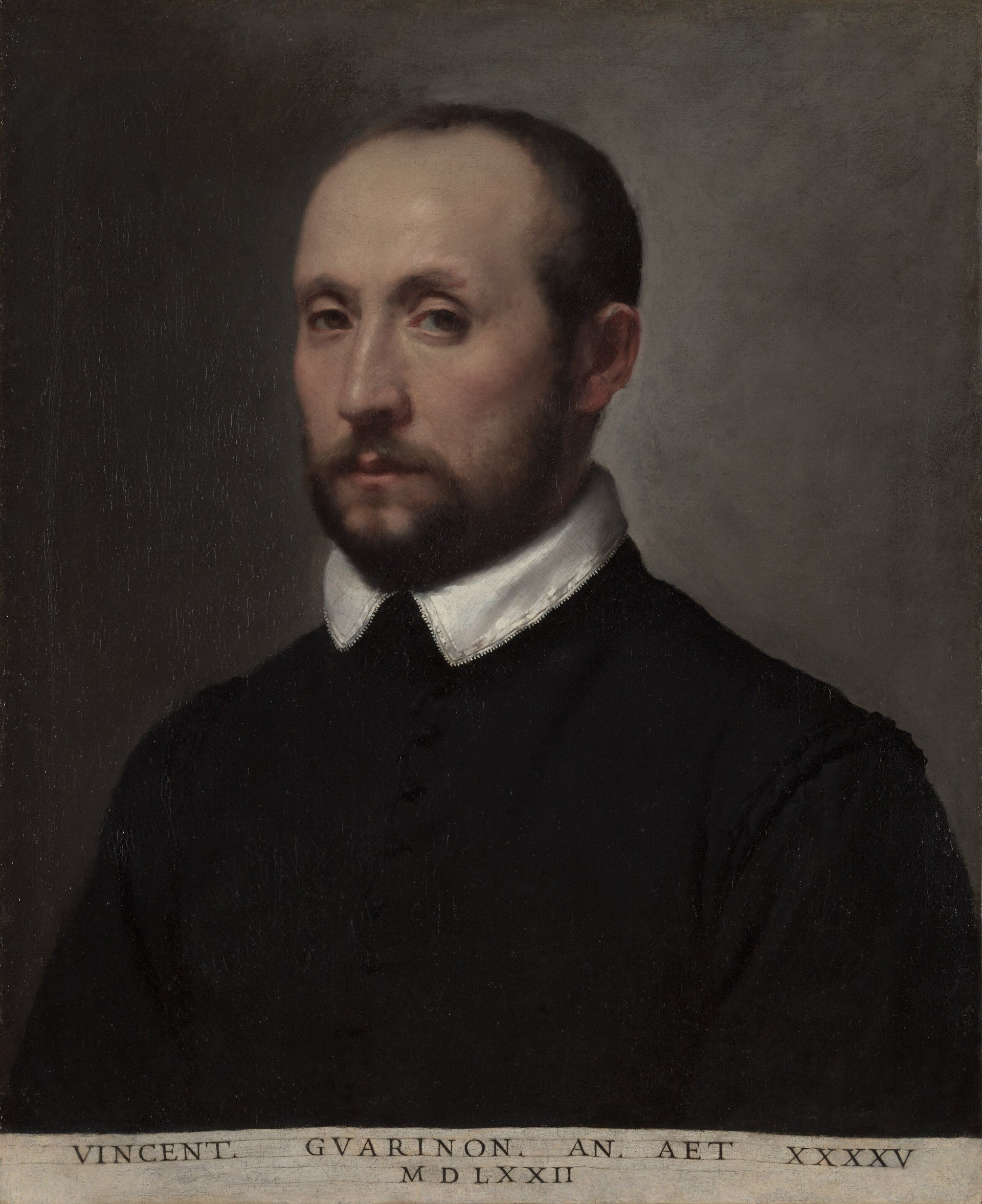 Portrait de Vincenzo Guarignoni - Giovanni Battista Moroni image 1 reproduction d’œuvre d’art à l’huile