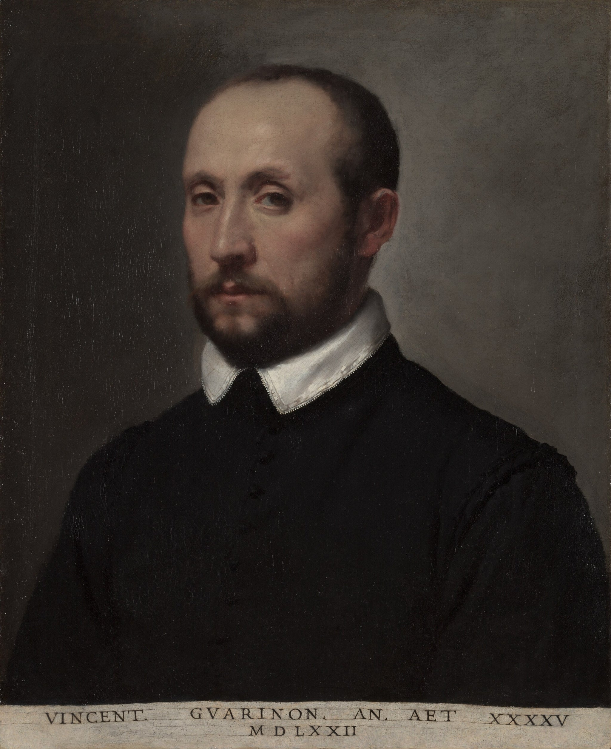 Portrait de Vincenzo Guarignoni - Giovanni Battista Moroni image 1 reproduction d’œuvre d’art à l’huile