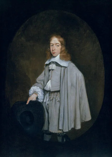 Portrait de Willem Craeyvanger (1643-1711) - Gerard ter Borch image 1 copie peinte à la main à l’huile