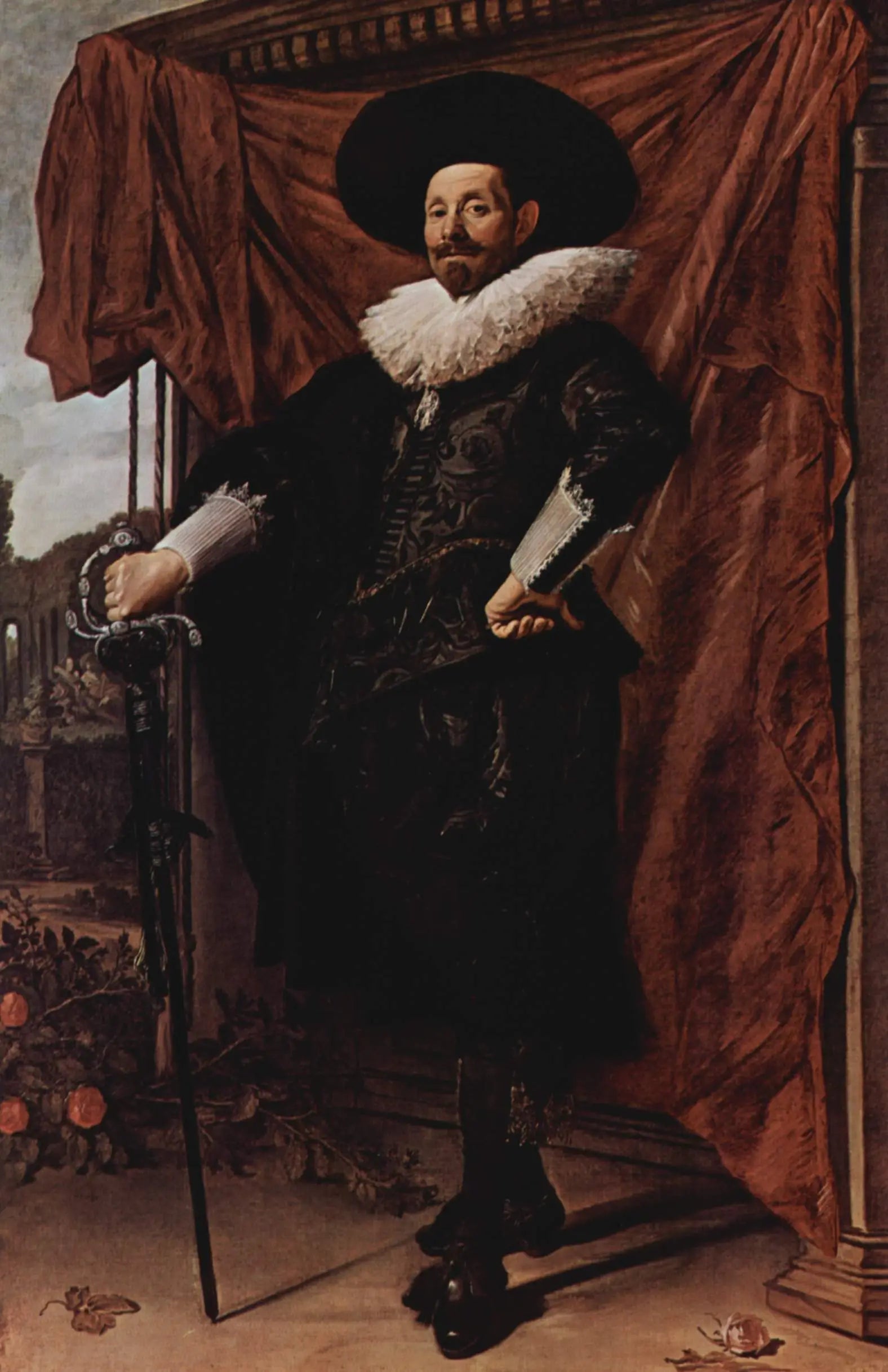 Portrait de Willem van Heythuysen - Frans Hals image 1 copie peinte à la main à l’huile