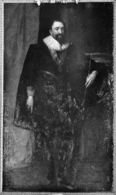 Portrait de William Herbert, 3e comte de Pembroke (1580-1630) - Antoine van Dyck image 1 reproduction de peinture à l’huile