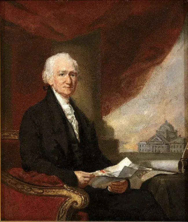 Portrait de William Phillips - Gilbert Stuart image 1 reproduction artisanale de tableau