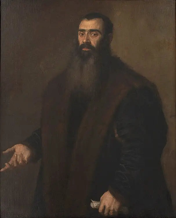 Portrait de Willibald Imhoff - Titian image 1 copie peinte à la main à l’huile