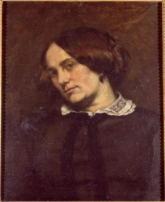 Portrait de Zélie Courbet - Gustave Courbet image 1 tableau peint à l’huile sur toile