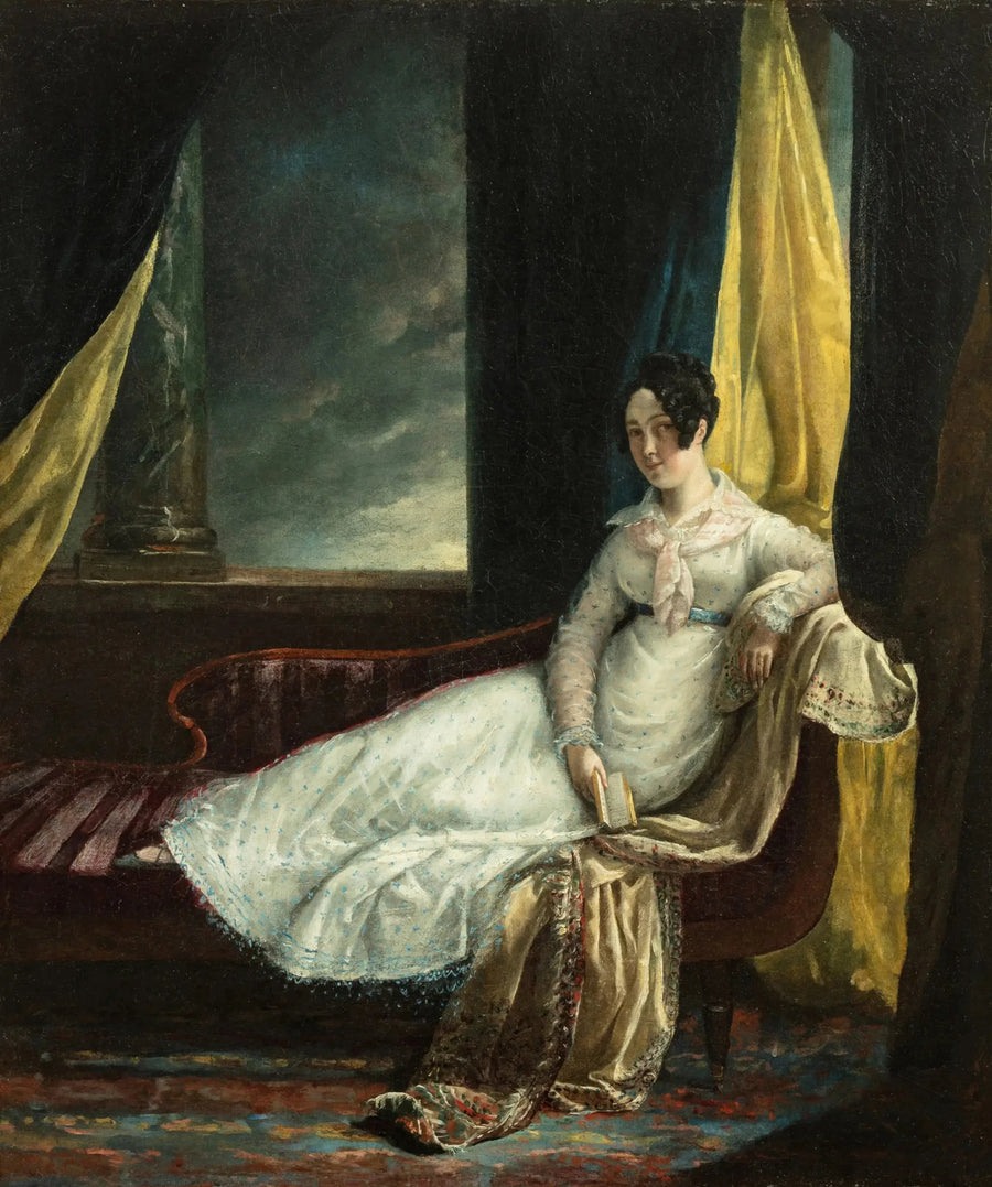 Portrait de Zoé Elmore - Théodore Géricault