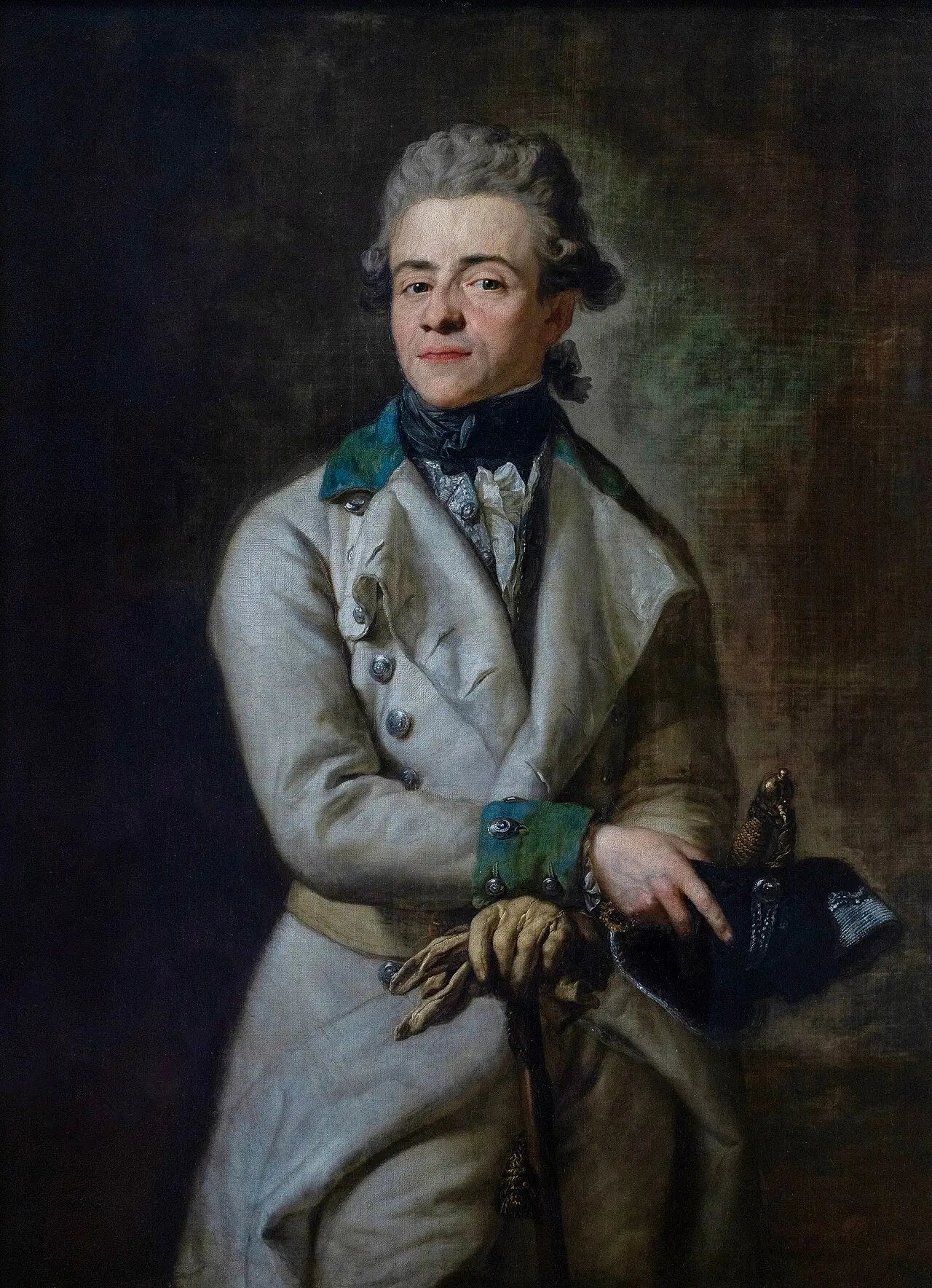 Portrait des Erbprinzen Heinrich XIII - Anton Graff image 1 copie de tableau peinte à la main