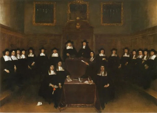 Portrait des magistrats de Deventer - Gerard ter Borch