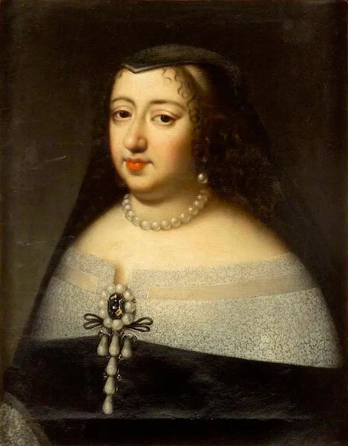 Portrait dit d'Henriette d'Angleterre - Jean Nocret image 1 copie de tableau peinte à la main
