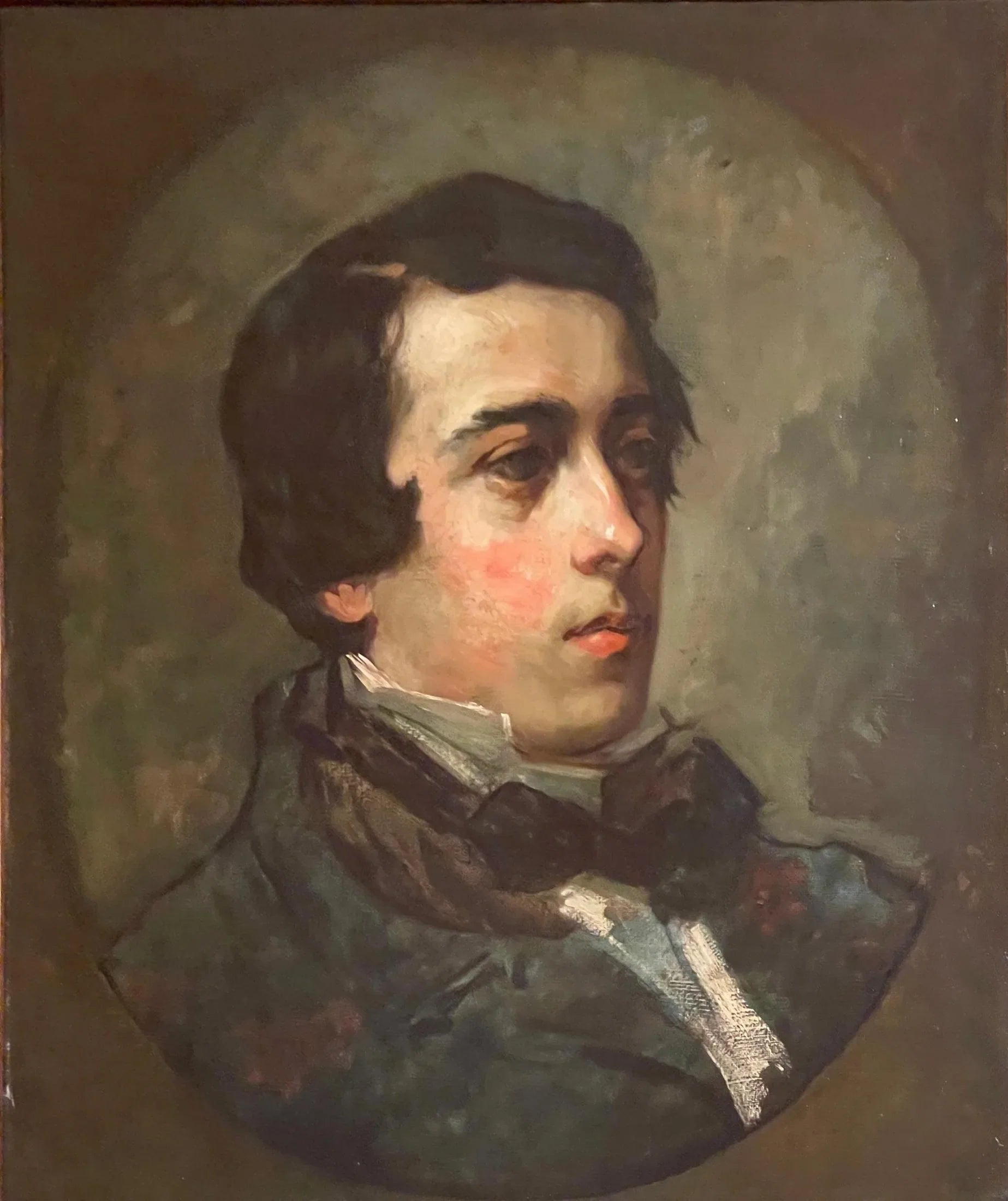 Portrait, dit de Degas - Thomas Couture image 1 reproduction de peinture à l’huile