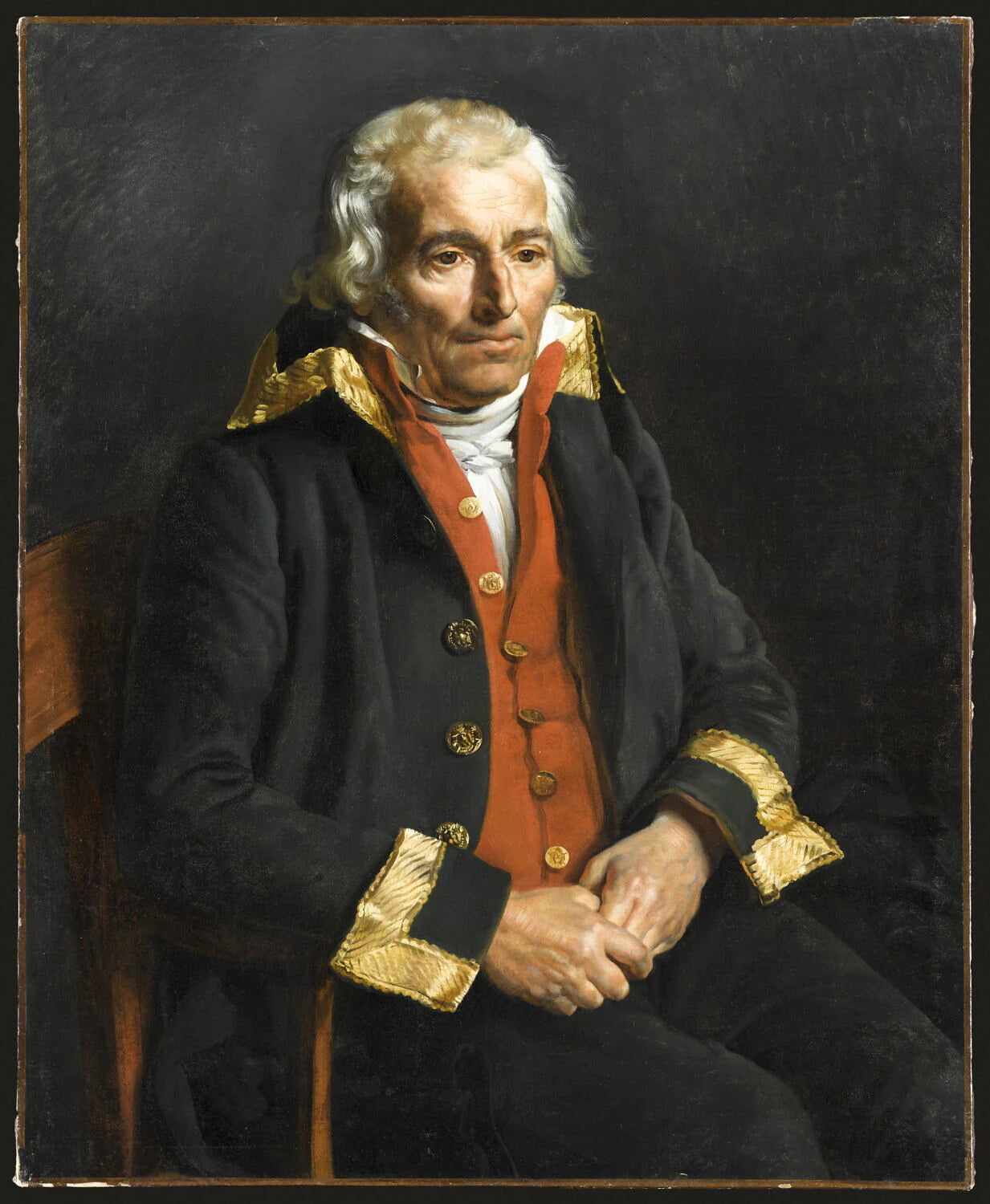 Portrait dit du père Fuzelier - Artiste inconnu