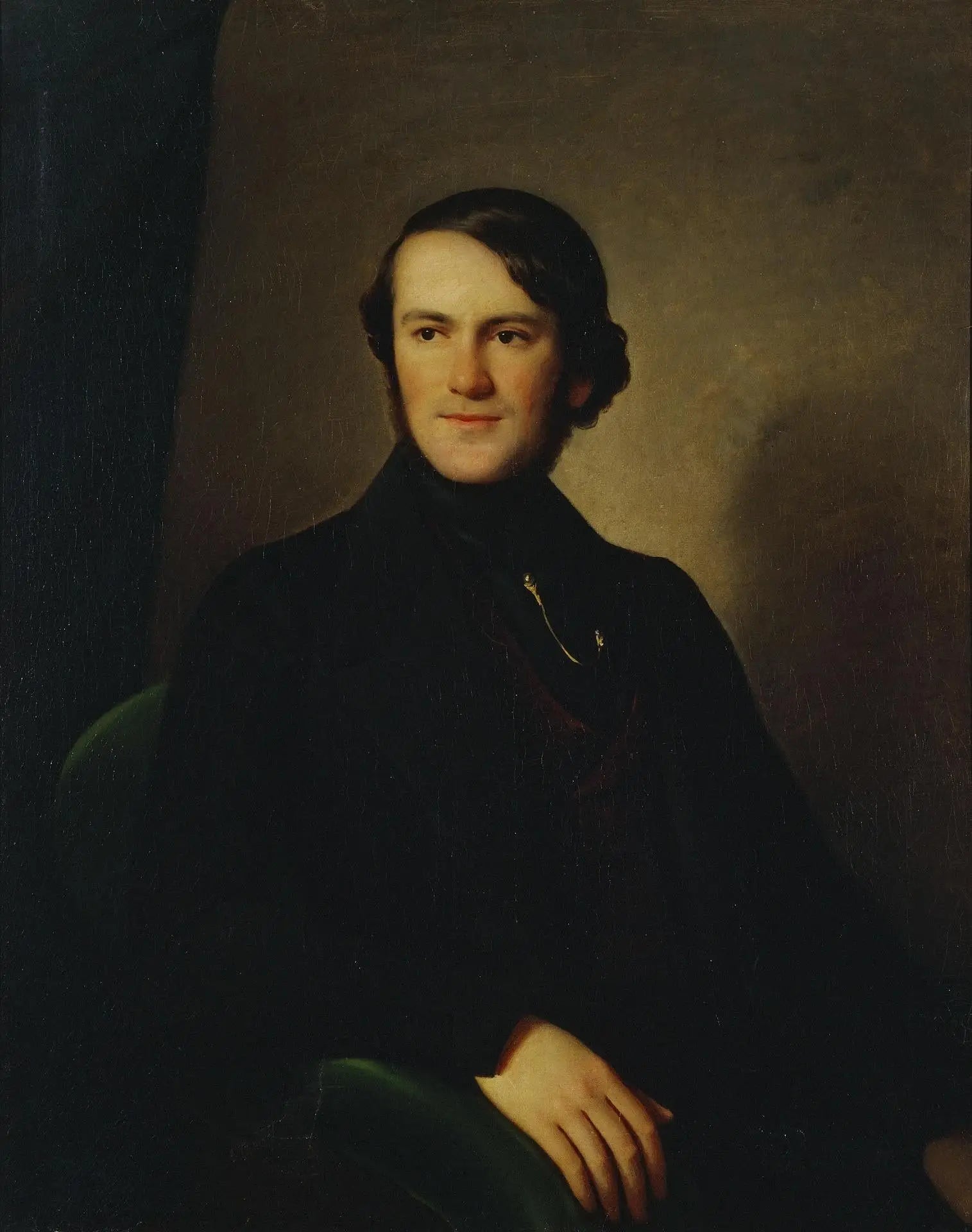 Portrait du baron Alexandre Stieglitz - Charles de Steuben image 1 reproduction de peinture à l’huile