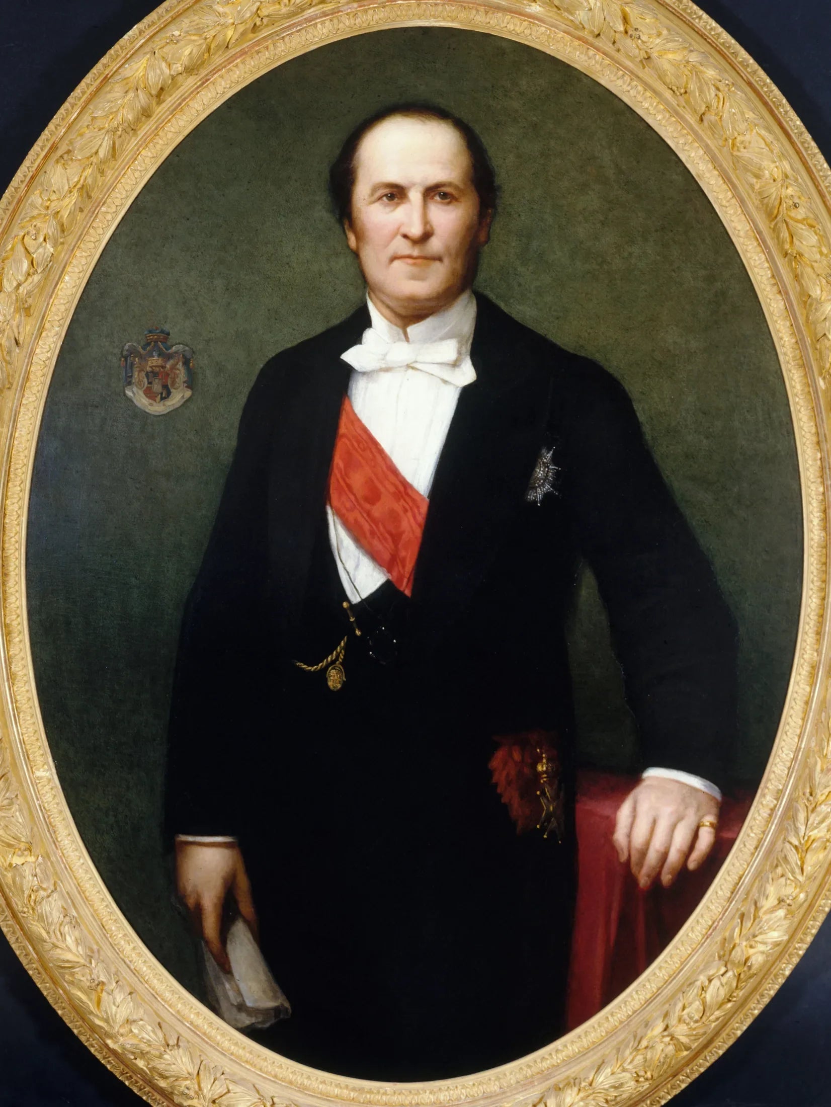 Portrait du baron Haussmann (1809-1891), préfet de la Seine (1853-1870) - Henri Lehmann image 1 reproduction de peinture à l’huile
