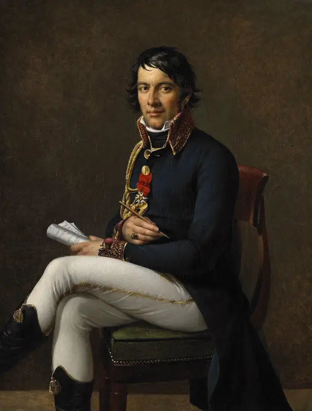 Portrait du baron Larrey - Marie-Guillemine Benoist image 1 copie peinte à la main à l’huile