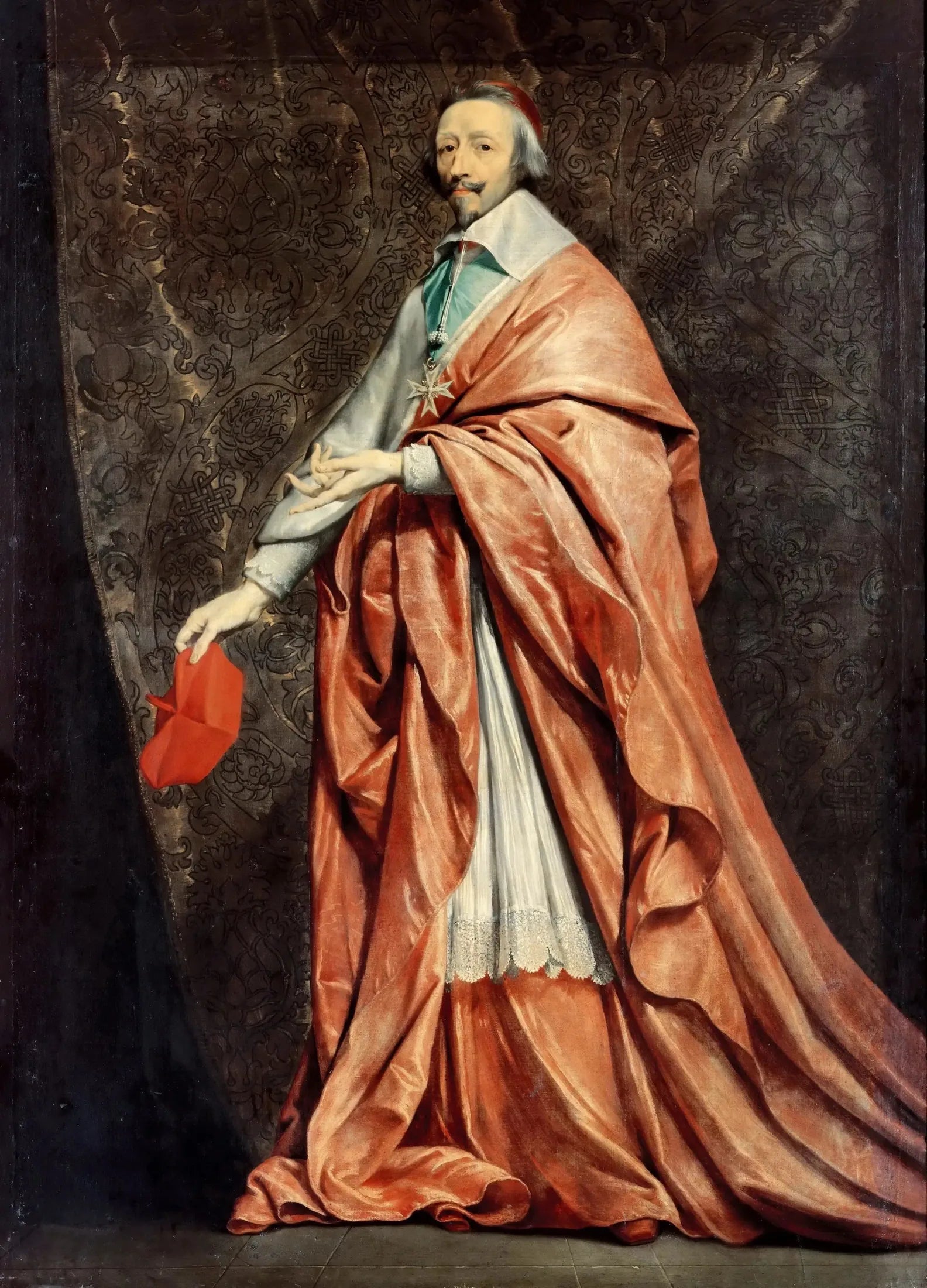 Portrait du cardinal de Richelieu - Philippe de Champaigne image 1 reproduction réalisée par Alpha Reproduction