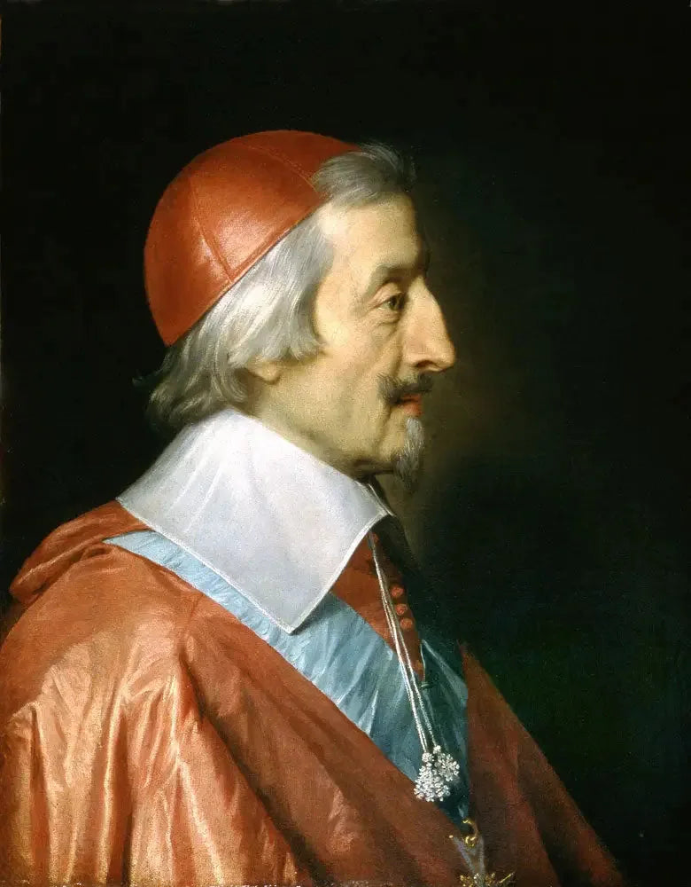 Portrait du cardinal de Richelieu - Philippe de Champaigne image 1 reproduction d’œuvre d’art à l’huile