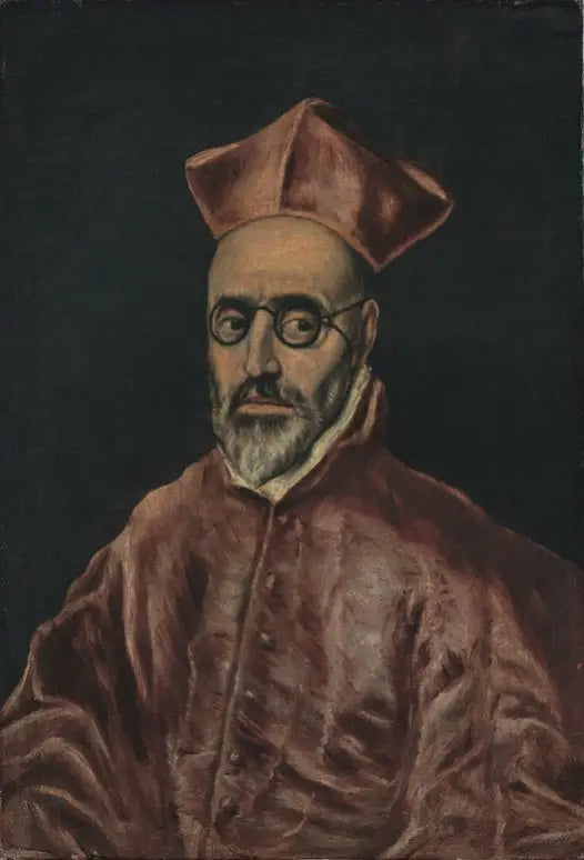 Portrait du cardinal Don Fernando Niño de Guevara - El Greco image 1 copie de tableau peinte à la main